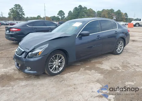 2012 Infiniti G37 Journey from USA, damaged, VIN JN1CV6AP4CM930478